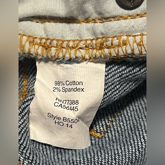 J. CREW Women’s Stretch Essential Straight Jeans in Deep Blue Size 27R - Picture 8 of 14